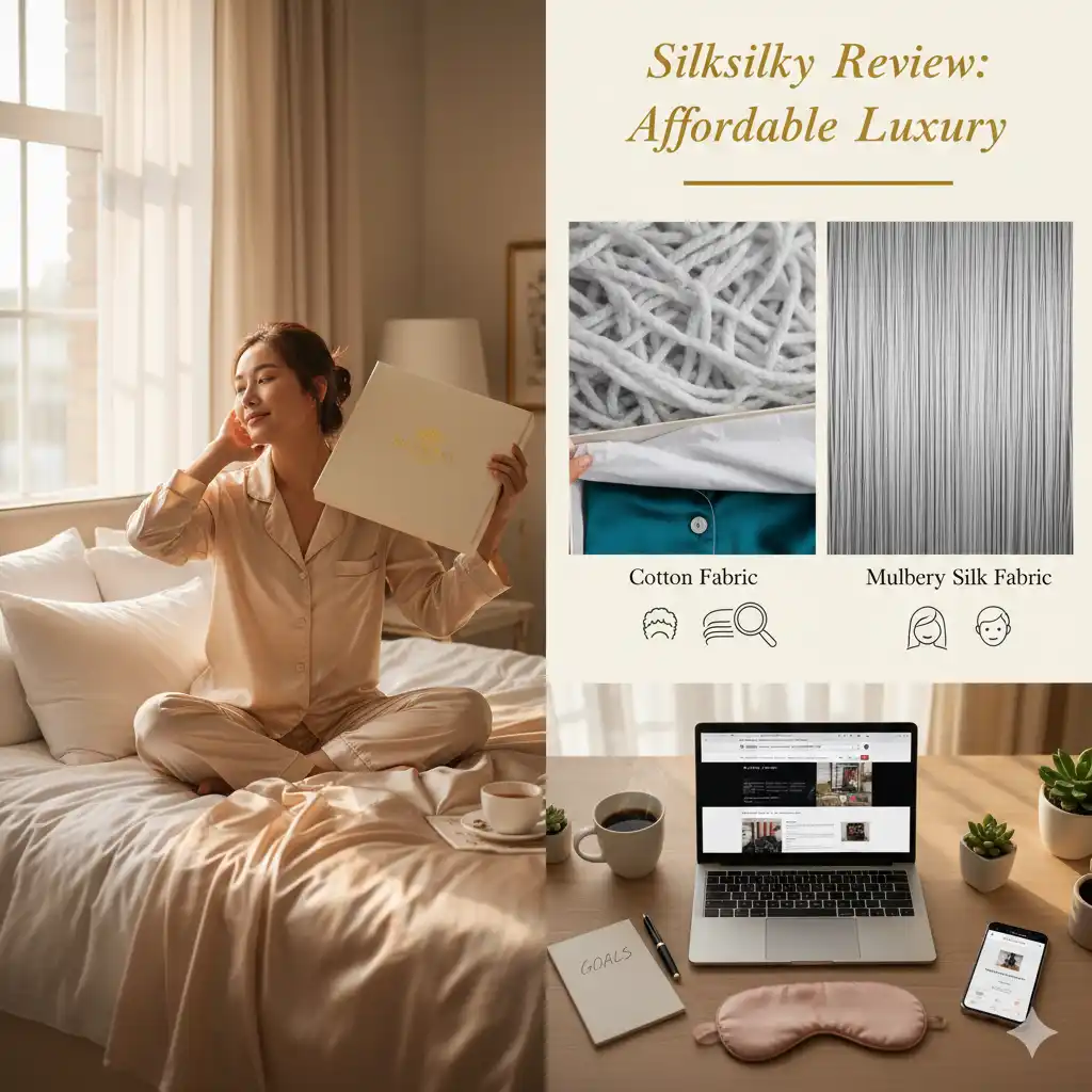  Unboxing Silksilky luxury sleepwear packaging