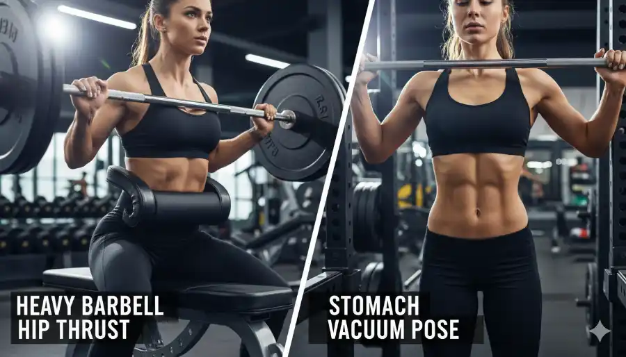 The Blueprint: How to Get Bigger Hips and Small Waist in 90 Days 6 Glute building workout plan for women