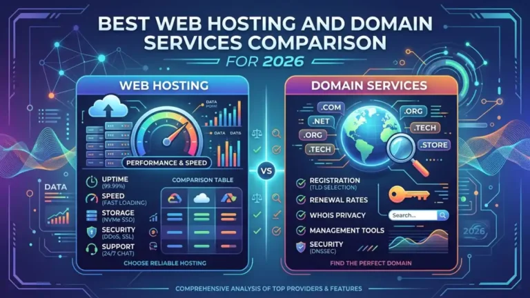 Best Web Hosting and Domain Services Comparison for 2026