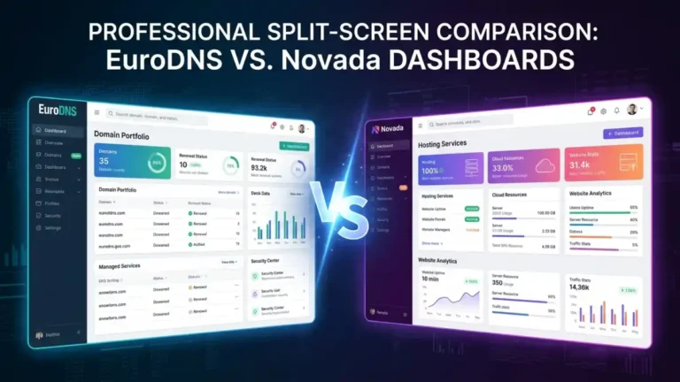 EuroDNS vs Novada comparison review
